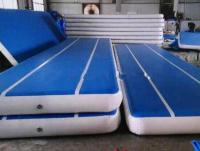 China Customized Inflatable Gymnastics Air Mat With Repair Kits Indoor Entertainment Air Track Mat factory