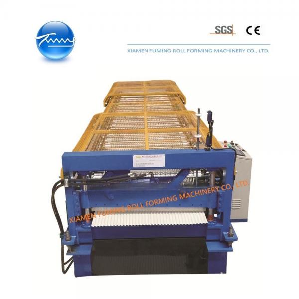 Quality Automatic Corrugated Roll Forming Machine 5.5KW Corrugated Roll Former for sale