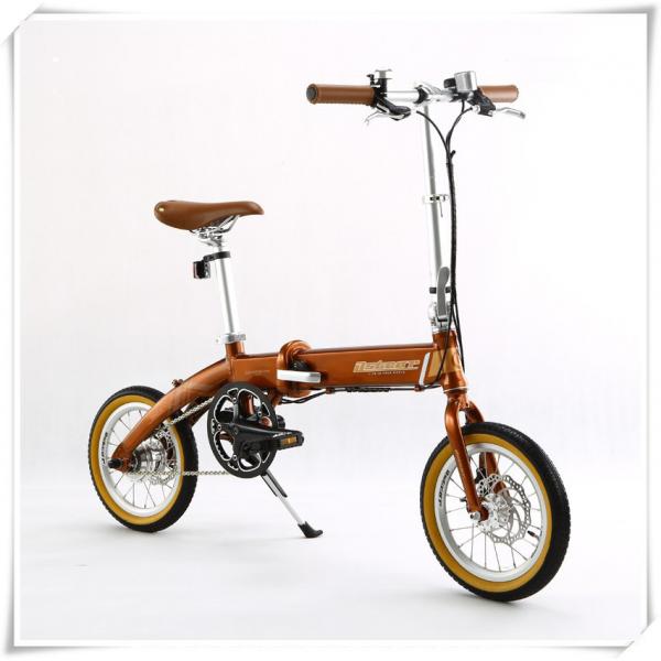 Quality Mini Folding AOWA Eelectric Bike Womens 14'' Wheel Electric Foldable Bike for sale