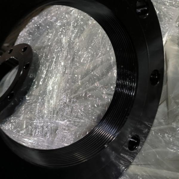 Quality Ansi Class300 Dn100 Screwed Steel Threaded Flange Clear Lacquer for sale