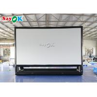 China Inflatable Theater Screen Commercial Inflatable Movie Screen For Home , Public Venues , Museums factory