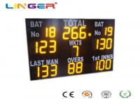China High Brightness Electronic Cricket Scoreboard , Water Proof Cricket Digital Scoreboard factory