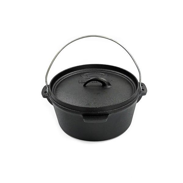 Quality OEM Pre Seasoned Cast Iron Cookware Set For Camping for sale