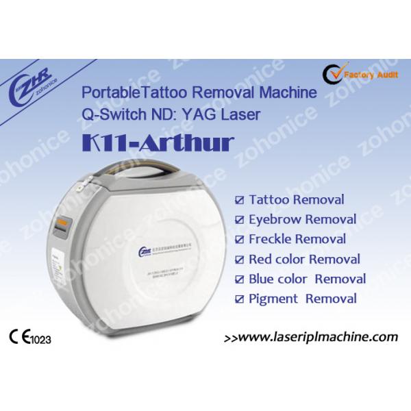 Quality High - Tech Laser Q-Switch 1064nm&532nm Nd Yag Laser Tattoo Removal Machine for sale