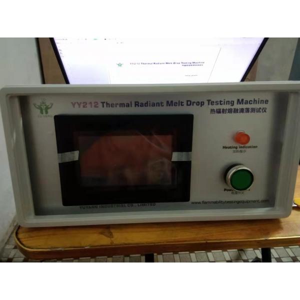 Quality ECE R118 Annex 7, NF P92-505 Thermal Radiant Melt Drop Testing Machine for sale