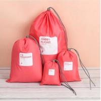 China Cloth Storage Nylon Drawstring Bag Waterproof Folding Dust Cover For Gift Cloth factory