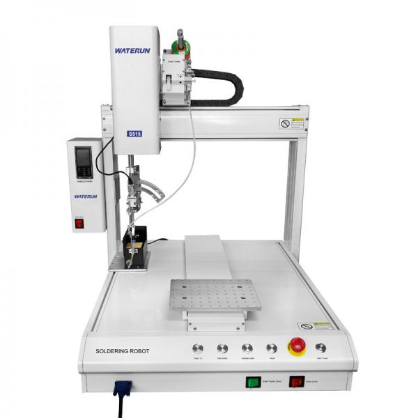 Quality Desktop 4 Axis Automatic Soldering Robot Stable 200W Heating Power for sale