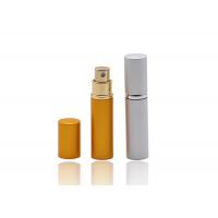 China Refill Perfume Atomizer Spray Bottle Makeup 5ml In Gold Color For Perfume Package factory