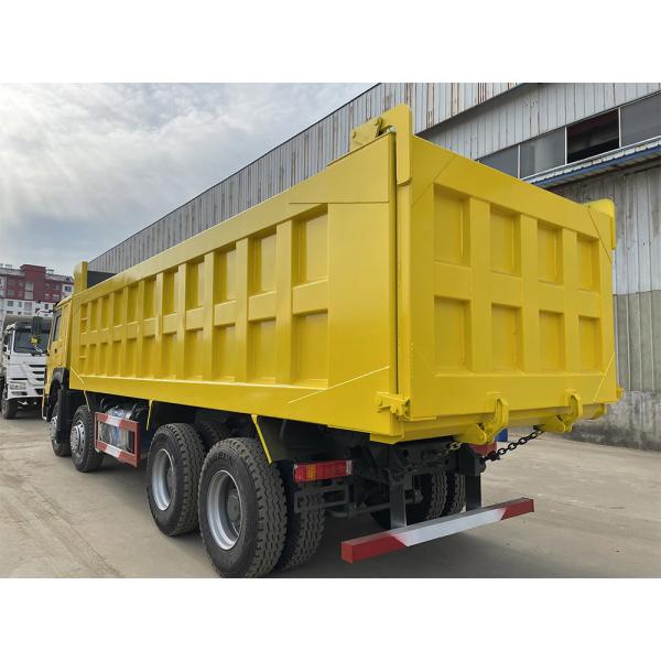 Quality 31-50T Used Dump Trucks 1500mm Box HOWO 371 Dump Truck 8*4 for sale