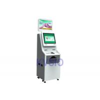 China Cashless Payment Self Printing Kiosk For Hospital Insurance Company And HR Management factory
