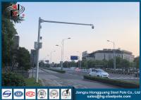 China Traffic Lamp Poles Led Lights Flexible Swaged Tubular Pole For Street Road factory