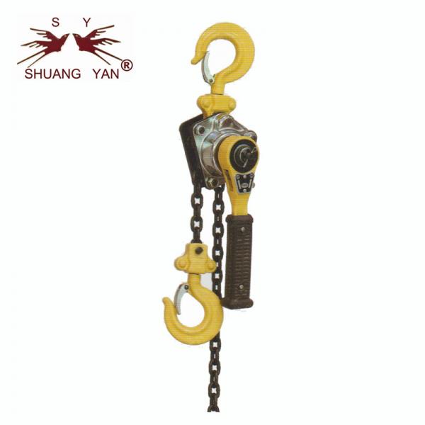 Quality Lighweight Lever Chain Block , Material Lifting Equipment Tempering Treatment for sale