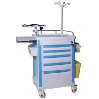 China ABS Utility Equipment Emergency Crash Cart Furniture OEM Design With Trash Can factory