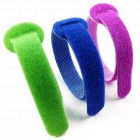 China Dual Sided Mushroom P shape Hook And Loop Fasteners cable tie strap High Performance factory