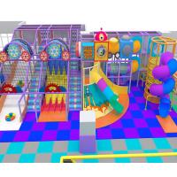 China Space Themed Kids Indoor Playground Equipment 4.5m Height With Fiberglass Slide factory