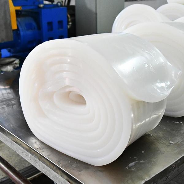 Quality Raw Elastomer Milky White GPSR Silicone Rubber Material 7Mpa for sale