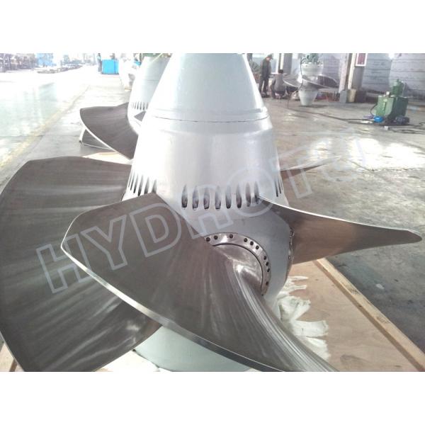 Quality Low Head Hydropower Stations Kaplan Hydro Turbine With Synchronous Generator for sale
