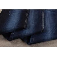 Quality 339 Gsm 10 Oz Soft Touch Indigo Cotton Slub Elastic Denim Fabric Blue Jeans for sale