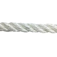 China White 3 Strands Rope Twisted Nylon Rope 12mm Marine Rope factory