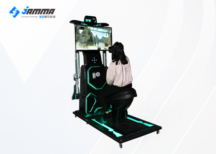 China Amusement Park Ride Virtual Reality Simulator With 42 Inch Screen for sale