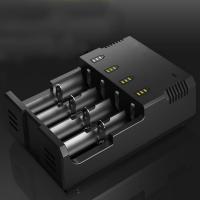 China 4 Slot Battery Charger Intelligent Lithium Battery Charger 18650 4 Bay Charger factory