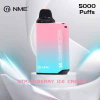 Quality E Juice 12ml Disposable Vape Rechargeable 5000Puffs 950mAH Stainless Steel Texture for sale