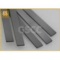Quality Shock Resistance Tungsten Flat Bar / Gray Tungsten Carbide Products for sale