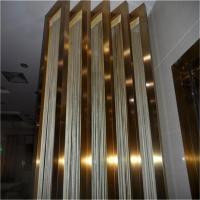 China Mirror Finish Gold Stainless Steel Angle U Shape Trim 316 304 for wall ceiling door frame border furniture decoration factory