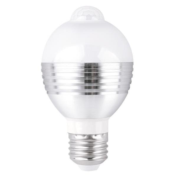 Quality E26 PIR Motion Sensor Light Bulb 5W / 7W Motion Detection Lights for sale