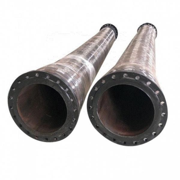 Quality Heavy Duty Big Size Flexible Marine Rubber Hose For Crude Oil Cargo for sale