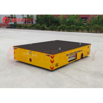 Quality 30t Steerable Trackless Transfer Cart Steel Coil Transportation Trailer for sale