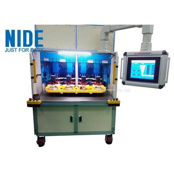 Quality Middle Automatic Motor Winding Machine / 4 Pole Stator Coil Winding Equipment for sale