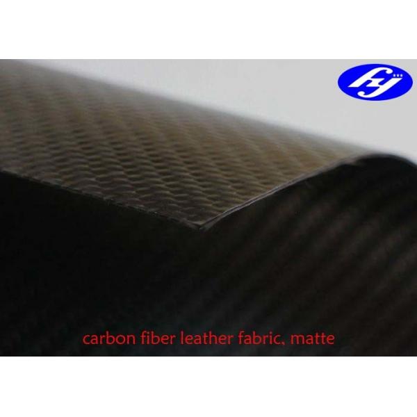 Quality Matte Polyurethane Leather Fabric TPU Coated Twill 3K Carbon Fiber for sale