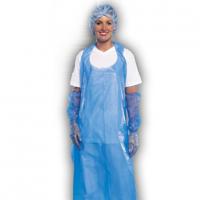 china Waterproof 25g Disposable Blue Plastic Aprons