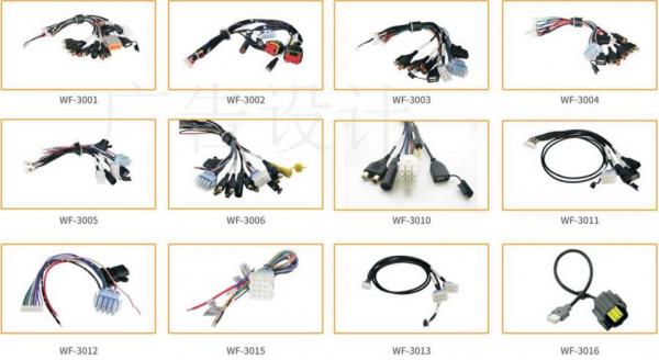 Automobile Video Cable Adapter 4pin Car Lvds Video Line Extension BMW Nbt/Evo Lvds Cable
