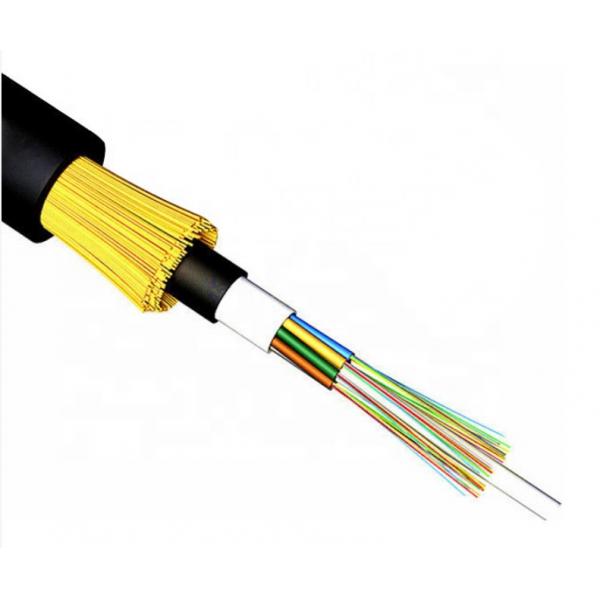 Quality G652D Outdoor Aerial ADSS Fiber Optic Cable 24 Core Armid Yarn for sale