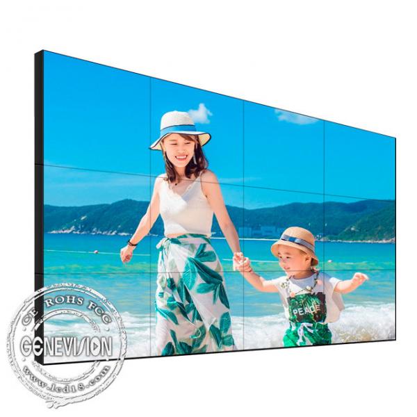 Quality Daisy Chain Wifi Lcd Display 55 Inch Seamless 0.88mm Narrow Bezel LG Original Video Wall for sale
