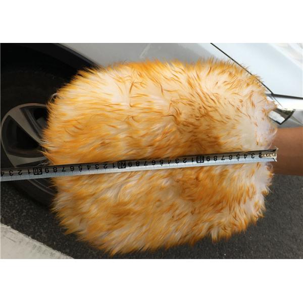 Quality Soft Super Absobant Sheepskin Car Wash Mitt With100% Authentic Lambswool for sale
