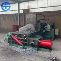 China Turn Over Out Bale Size 300*300mm Scrap Metal Baler factory