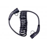 Quality Spiral 7kW Type 2 To Type 2 Charging Cable 32A 250V 1 Phase for sale
