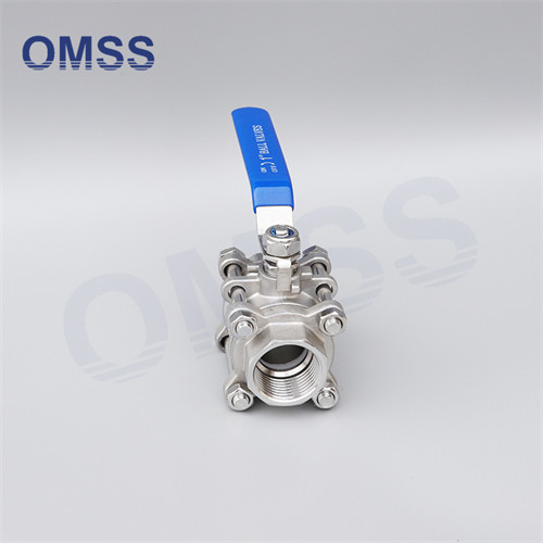 Quality 3PC 	Ball Valve 2inch Stainless Steel Sanitary Globe Valve Stainless Steel 316 for sale