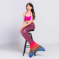 China Realistic Swimmable Mermaid Tails , Girls Mermaid Tail Swimsuit 3 - 14 Year Old factory