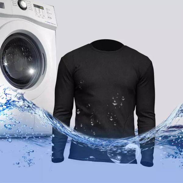 Quality Long Sleeve Electric Heated Clothes Suit Graphene Film Material 65degree for sale