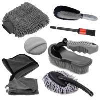 China Flexible Vehicle Detail Brush Set With Soft Pp Opp Bag/Carton Pack factory