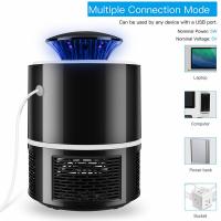 China hot sales design USB professional pest control mosquito killer lamp plastic electric fly killer with wave light factory