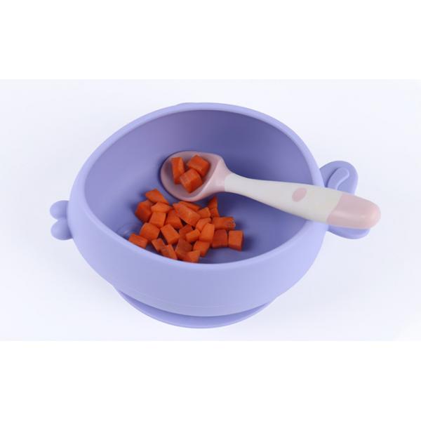 Quality Soft Silicone Children Cartoon Fish Shaped Sucker Bowl Food Grade Silicone Children'S Tableware Bowl for sale