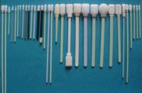 China CH-PS707 ESD Cleanroom Polyster swab/ESD Cleaning Swab/ 5&quot; polyester cleanroom swabs/Texwipe TX714A compatible swab factory