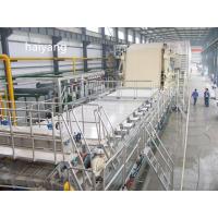 China 200T / D Corrugated Fluting Kraft Paper Machine 3800mm Jumbo Roll Production Line for sale