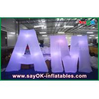 China Inflatable Led Letter Model Decoration Words Wedding Inflable Giant Letter With Lights Colorful factory