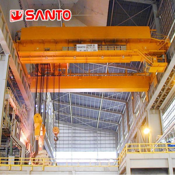 Quality 16/3.2T To 75/20T A6 A7 A8 Industrial Overhead Crane For Steel Making for sale